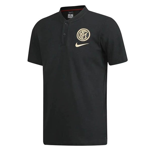 Polo Football Inter Milan 2019-20 Negro Jaune